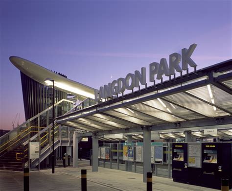 Langdon Park Dlr Station London Uk