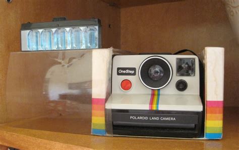 Vintage Polaroid One Step Land Camera With Box