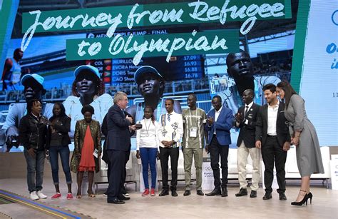Refugee Olympic Team Hope And Inclusion For Refugees Worldwide