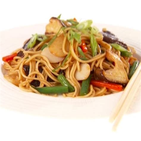 Healthy shrimp lo mein recipe. Meal Match | Food Network | Chow mein recipe vegetable, Vegetable chow mein, Food network recipes