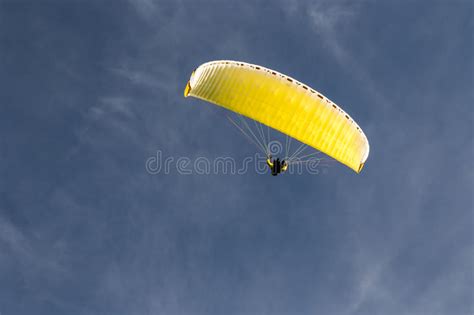 Paragliding In The Blue Sky Editorial Stock Photo Image Of Sport