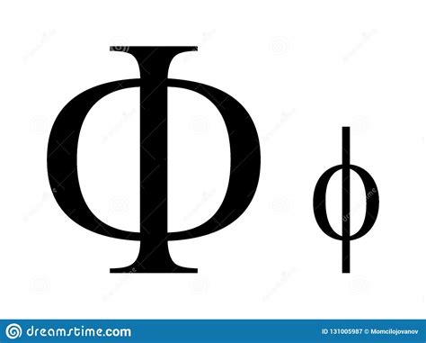 (before common era) and the greek alphabet is commonly used as symbols for different variables representing specific quantities. Greek alphabet letter Phi stock vector. Illustration of ...