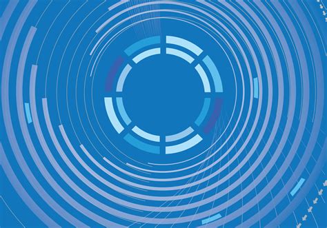 Blue Abstract Circle Background Vector 80544 Vector Art At Vecteezy
