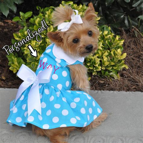 Fancy Dog Dress Personalized Dog Dress Custom Dog Costume Etsy In