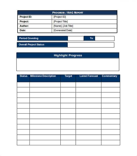 Excel Format Weekly Project Status Report Template Excel Mavieetlereve