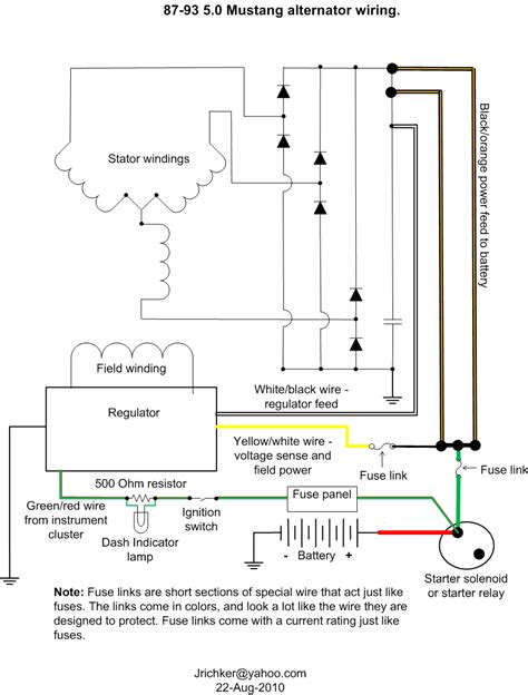Wiring Diagram For Ford External Voltage Regulator Diagram Techno
