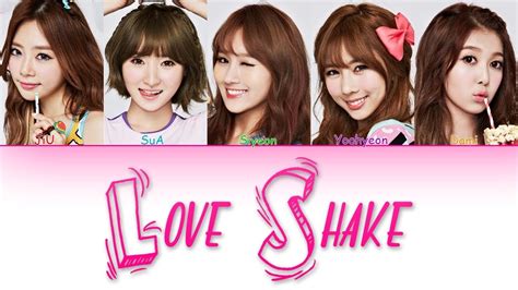 Minx Love Shake Color Coded Lyrics Han Rom Eng Youtube