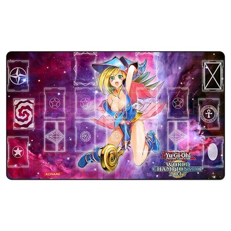 F1539 Free Mat Bag Dark Magician Girl Yugioh Trading Card Games Playmat