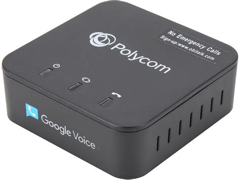 Polycom OBi200 1-Port VoIP Phone Adapter with Google Voice and Fax ...