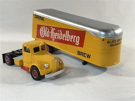 Dmc Old Heidelberg Brew Yellow Dehanes Mack L Truck Tractor Trailer Ebay