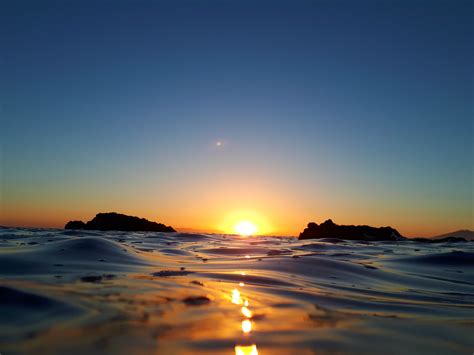 Kostenlose Foto Meer Küste Wasser Ozean Horizont Himmel Sonne