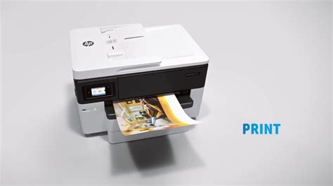 Hp Officejet Pro 7740 Wide Format All In One Printer Youtube