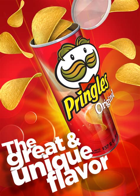 Pringles On Behance In 2020 Pringles Snack Brands Name Card Design