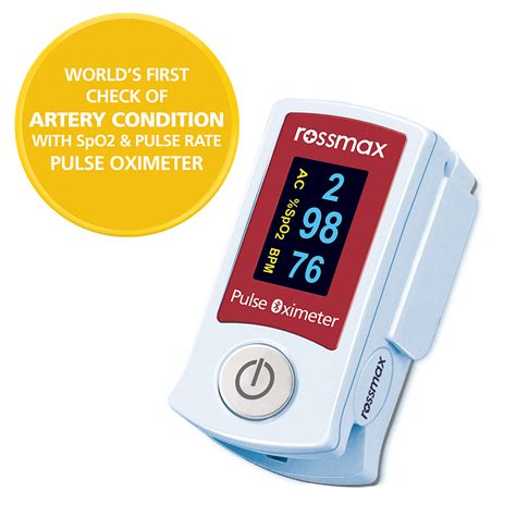 Sb210 Fingertip Pulse Oximeter Rossmax Your Total Healthstyle