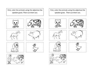 I Went Walking by Sue Williams - Sequencing and Adjectives by Anna Evans