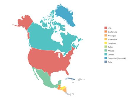 Clipart North America Map Clipground
