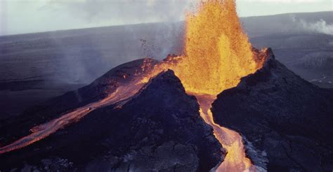 Kilauea Volcano Erupting Hawaii Pictures Hawaii