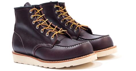 Red Wing 8847 Classic Moc Toe Leather Boots In Blue For Men Lyst UK