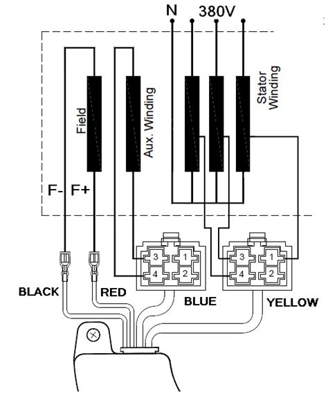 Diagram 3 Phase Generator Wiring Diagram With Pmg And Mx 341 Avr