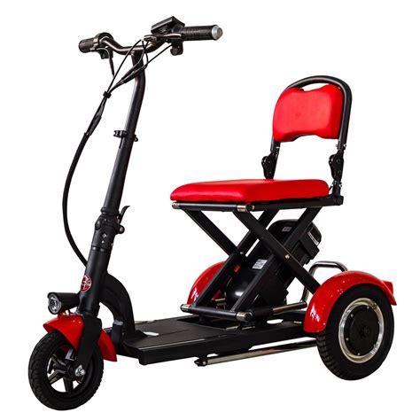 Daymak Boomerbuggy Foldable Mobility Scooter Red Walmart Canada