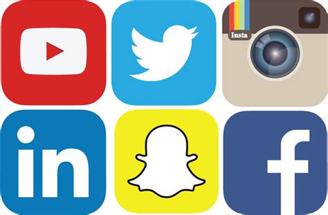 Download Hd Facebook Twitter Instagram Icons Png Social Media Logos