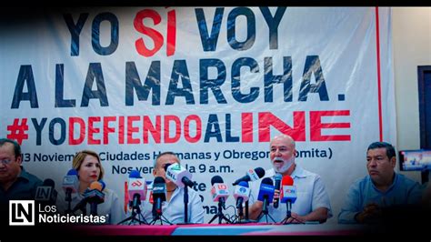 Frente C Vico Nacional En Sinaloa Invita A La Marcha Yo Defiendo Al