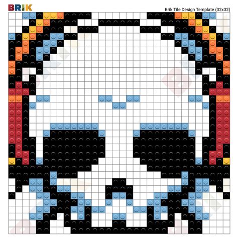 Pixel Art Grid Skull Pixel Art Grid Gallery