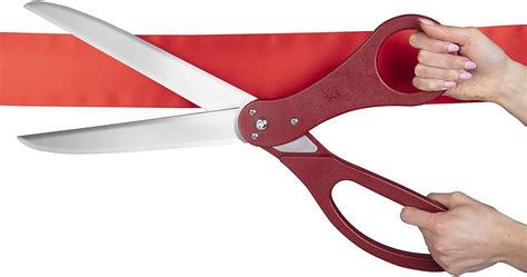 Large Ribbon Cutting Scissors - Lawson Event Rentals