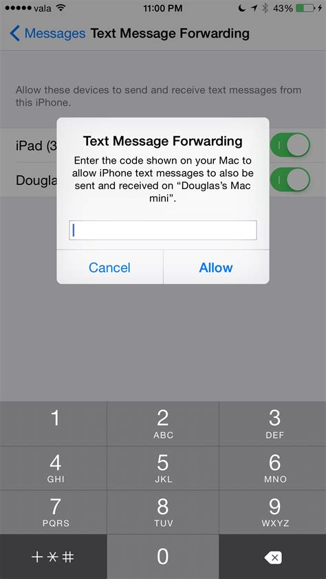 How To Turn On Text Message Forwarding From Iphone To Ipad And Mac