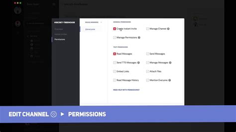 Make An Admin Mod And Private Channel With Discord Permissions Youtube