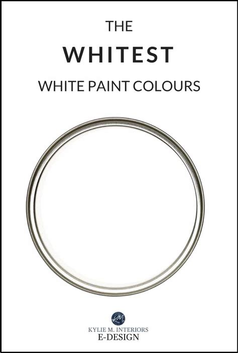 The 5 Whitest White Paint Colors High Reflective White Ultra White