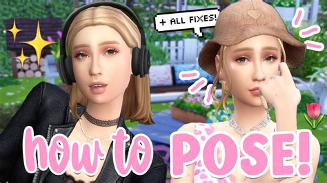 How To Download And Use Pose Player The Sims 4 Poses Tutorial Links