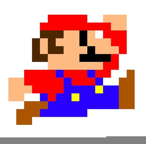 Mario Bros Pixel Art Hd Png Download Kindpng Reverasite