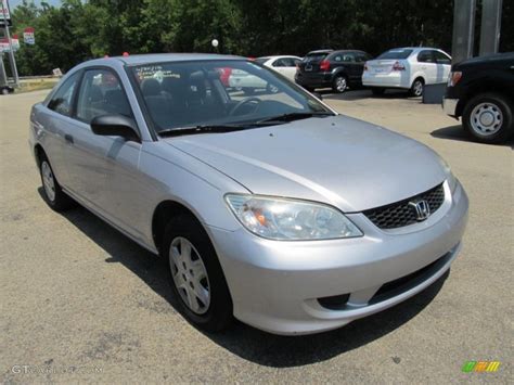 Satin Silver Metallic 2005 Honda Civic Ex Coupe Exterior Photo