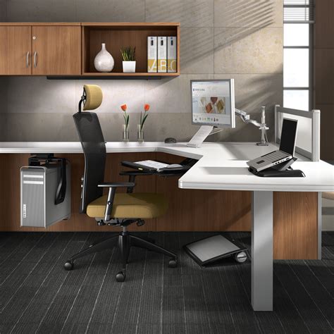 The motor is decently quiet, and works well. Global Ergonomic Desk Stands | Buy Rite Business ...