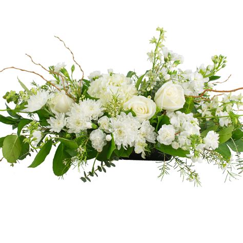 Classic White Centerpiece Designed By Karins Florist