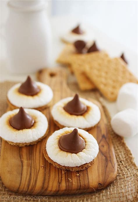 3 Ingredient Smores Cookie Bites Recipe Desserts Easy Holiday