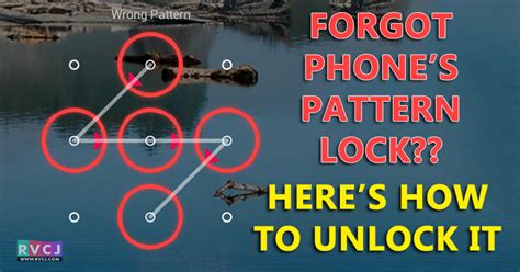 1 click to reset forgotten android screen password, face lock, fingerprint, and pattern. Forgot Phone's Pattern Lock? Here's How You Can Unlock It ...