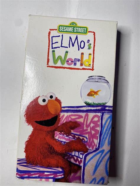 Elmos World Babies Dogs More Vhs 2000 Grelly Usa