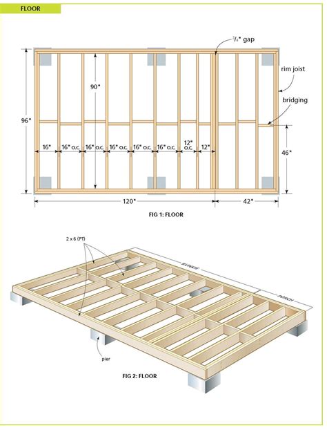 10x12 Free Standing Deck Plans • Bulbs Ideas