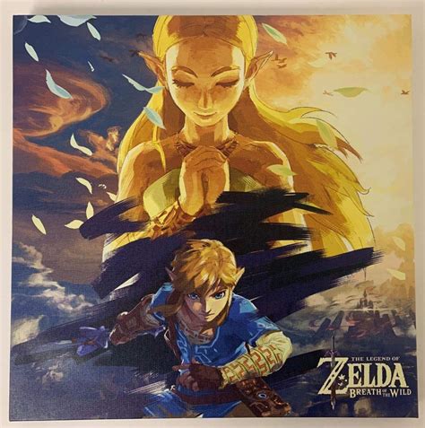 The Legend Of Zelda Breath Of The Wild Link Wall Decor Video Game