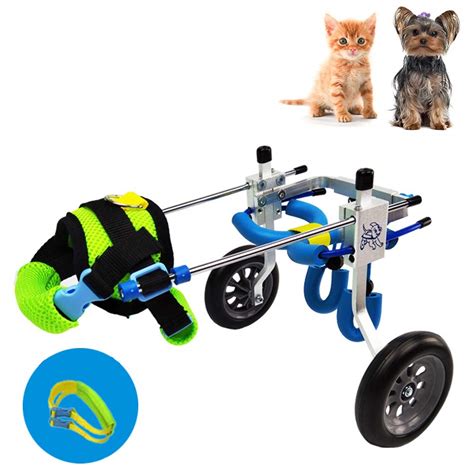 Buy Adjustable Dog Wheelchair For Paralyzed Back Legs Full Support