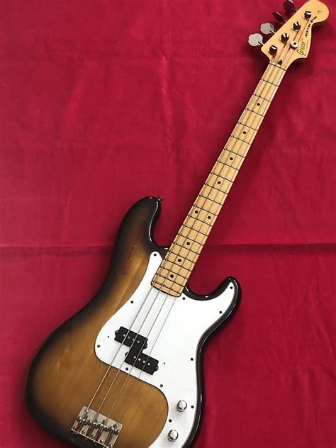 1979 Greco Precision Bass Pb500 Japan Sunburst Tobacco Reverb