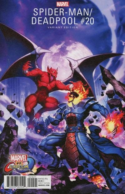 Spider Man Deadpool 20 Variant Edition Marvel Vs Capcom Infinite