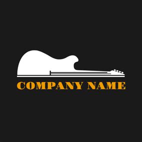 Your submission will be removed if its main purpose is to get money. Half White Guitar logo design | Logo design, Guitar logo ...