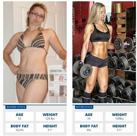 3 Female Transformations The Best Bodybuilding Workouts Program