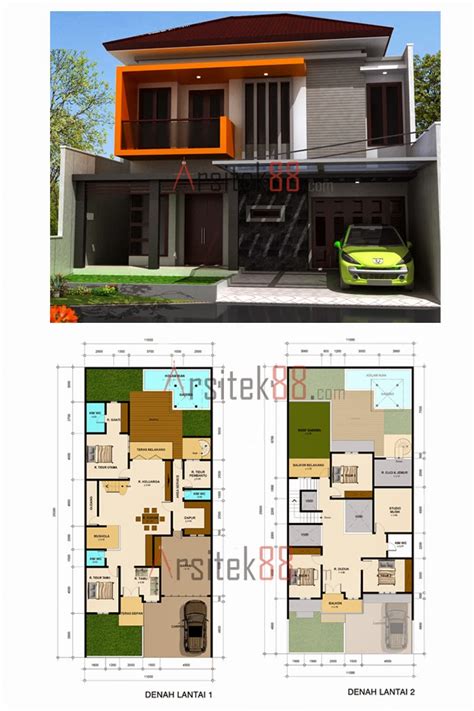Desain rumah minimalis cdr rumah minimalis linkk via rumahminimalislinkk.wordpress.com. Desain Rumah Minimalis 1 Lantai Beserta Denahnya - Gambar ...