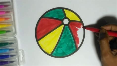 Follow our steps on how to draw a beach ball. How to draw a beach ball step by step | Beach ball cute ...