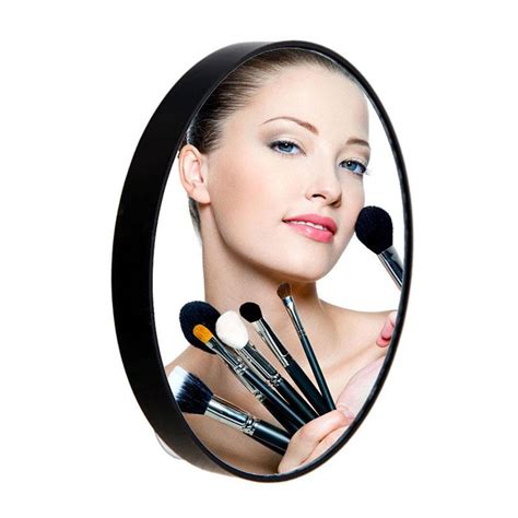 Compre 5x 10x 15x Makeup Pimples Pores Magnifying Mirror With Two Suction Cups Makeup Tools Mini