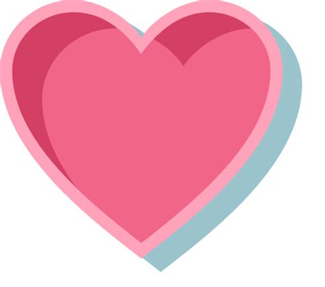 Pink Heart With Outline Png Image Purepng Free Transparent Cc0 Png